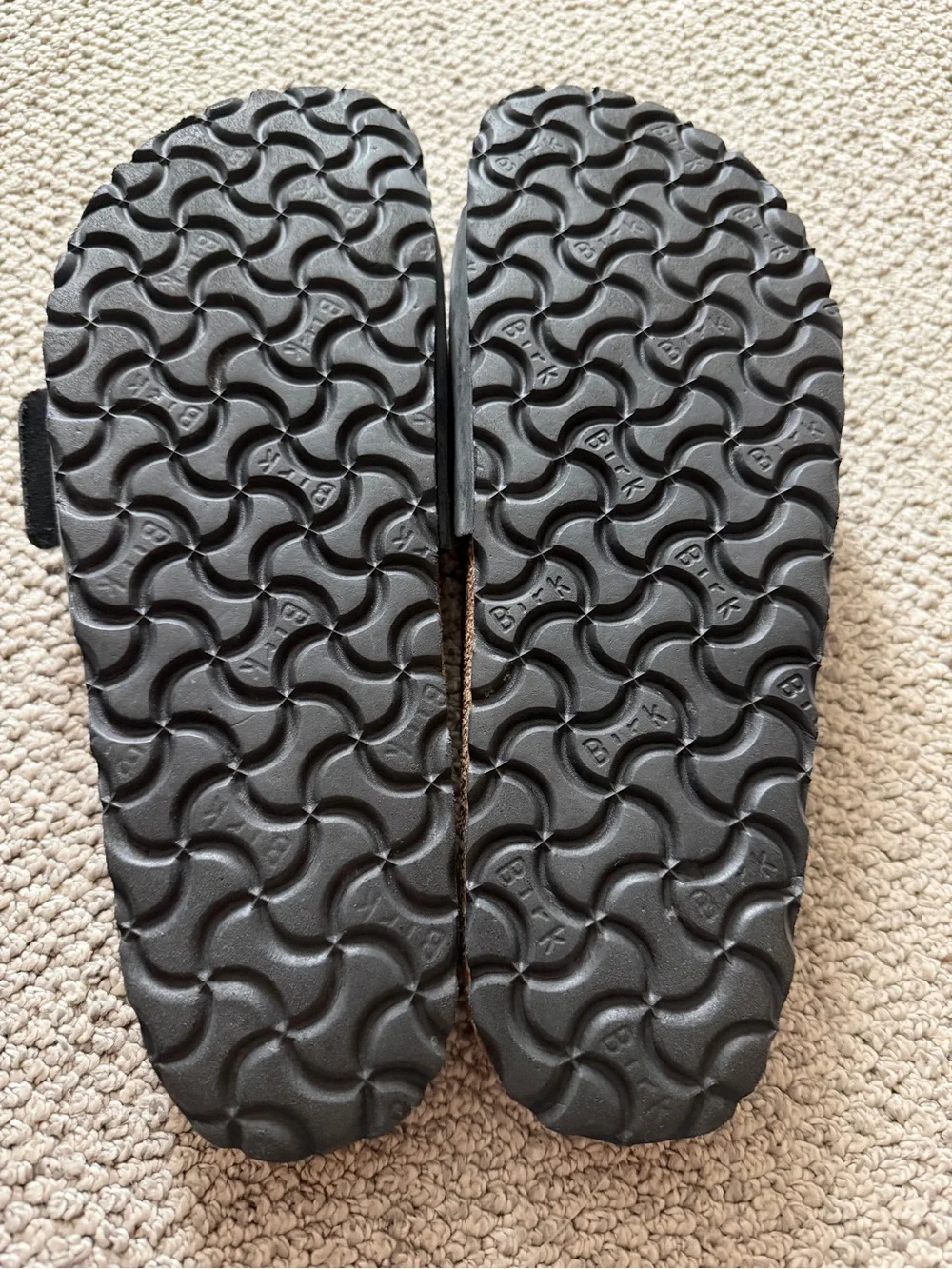 Birkenstock Black Single-Buckle Slide Sandals - Picture 3 of 3